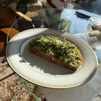 Avocado toast  at dirt in Quakertown