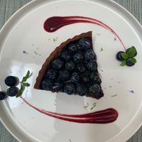 Pie de arándanos at Limana in Lima