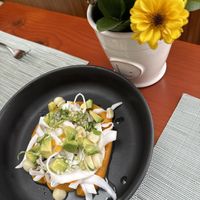 coconut ceviche  at Limana in Lima