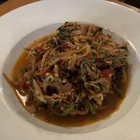 Beansprouts with pickled chilli and garlic (£9)  at Sylvan in Glasgow