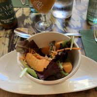 Salad at La Mujer de Verde in Mallorca