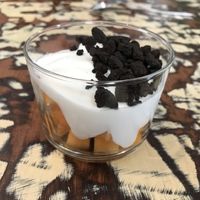 Outra sobremesa óptima !😋 at La Mujer de Verde in Mallorca