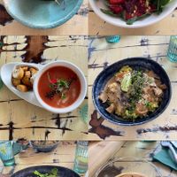 Varias opciones del menú de esta semana   at La Mujer de Verde in Mallorca