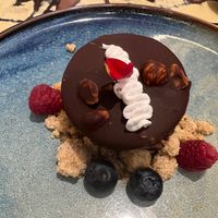 Avellana dessert - fabulous  at La Mujer de Verde in Mallorca