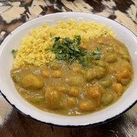 Kichererbsen Curry  at La Mujer de Verde in Mallorca