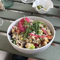 Buckwheat salad  at La Mujer de Verde in Mallorca