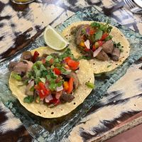 Starter: Taco’s   at La Mujer de Verde in Mallorca