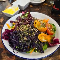 Beetroot salad at La Mujer de Verde in Mallorca