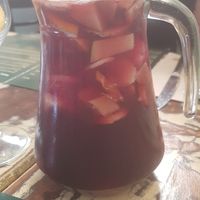 Sangria at La Mujer de Verde in Mallorca