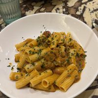 Chorizo Penne  at La Mujer de Verde in Mallorca