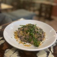 Risotto  at La Mujer de Verde in Mallorca