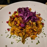 Persian rice at La Mujer de Verde in Mallorca