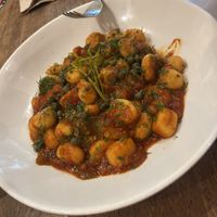 Gnocchi   at La Mujer de Verde in Mallorca