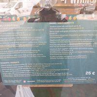 Karte at La Mujer de Verde in Mallorca