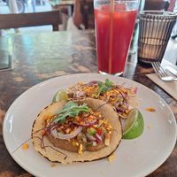 Tacos at La Mujer de Verde in Mallorca