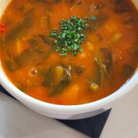 Bohneneintopf at La Mujer de Verde in Mallorca