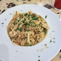 Carbonara at La Mujer de Verde in Mallorca