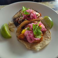 Starter: Pulled Mushroom Tacos at La Mujer de Verde in Mallorca
