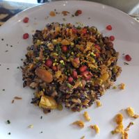 Main: Oriental Rice with Lentils at La Mujer de Verde in Mallorca