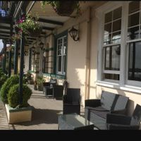Terrace at Eccles Hotel & Spa in Glengarriff