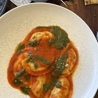 Ravioli  at Oskars in Kefalonia