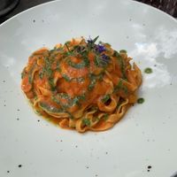Vegan summer tagliatelle  at Zum Turm in Kastelruth