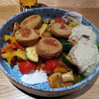 Çiftlik Saç with falafel at Bona'me in Hannover