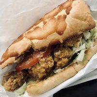 Ain’t gator po’boy at Souley Vegan in San Francisco