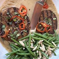 Baked adobo chick’n   at Picazzo's Healthy Italian Kitchen in Gilbert