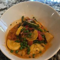 Red Coconut Thai Curry at Wallace's at the Greenhouse in Homosassa