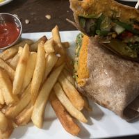 The V Wrap  at Wallace's at the Greenhouse in Homosassa