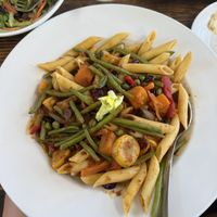 Fall harvest pasta  at Wallace's at the Greenhouse in Homosassa