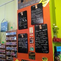 Menu of the day at Ozfair in Brussels