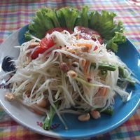 Som Tam at Pawn's Restaurant in Khao Sok