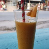 Passion juice at Sativa Café Zanzibar in Zanzibar