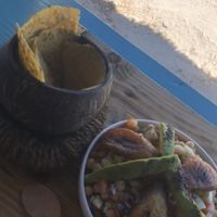 Chickpea Salad (10k)  at Sativa Café Zanzibar in Zanzibar