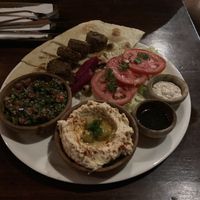 Syrian platter  at Tribearth  in Diani Beach