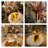 Despite my partners face. It was excellent 😂❤️❤️  at Riverford Field Kitchen Restaurant in Buckfastleigh