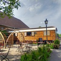 Café wagon at Köckerhof in Bielefeld