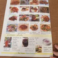 Menu at Loving Hut - Ram-Intra 51 in Bangkok