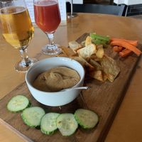 Hummus #Veganuary at Livy's Neapolitan Pizzeria in Charlotte