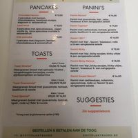 Menu food at SOFT in Beringen