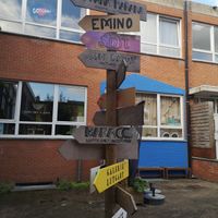 Outside at SOFT in Beringen