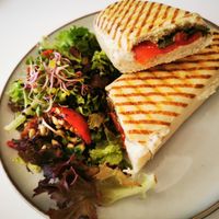 Panini pesto mmmmmm at SOFT in Beringen