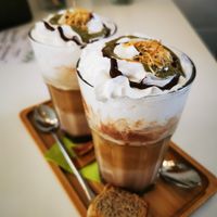 Dubai latte. Amazing! at SOFT in Beringen