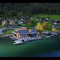 Hotel mit Spa und Restaurant  at Strandhotel Restaurant in Weissensee