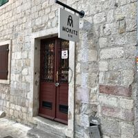 Moritz Eis from outside. at Moritz Eis in Kotor