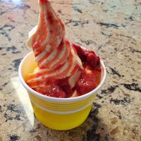 Strawberry Sundae at Pineapple Dream in Topeka