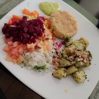  at La Mesa Vegetariana in Bogota