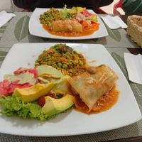  at La Mesa Vegetariana in Bogota